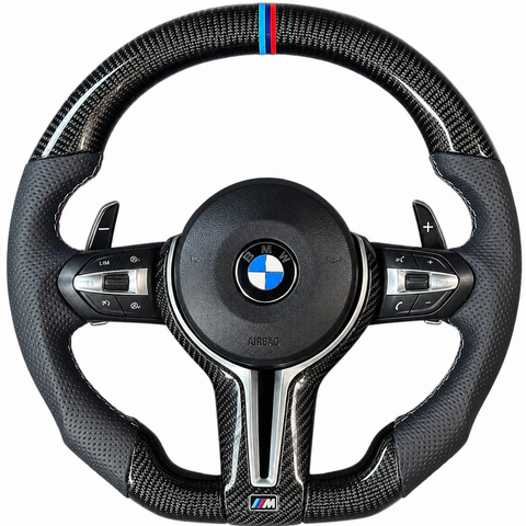 Карбонове M Кермо Руль М3 стиль для BMW F series F10 F30 F11 F01 F02 F20 F21 F22 F23 F31 F32 F33 F36 X3 F25 F26 F15 F16 BM-4 фото